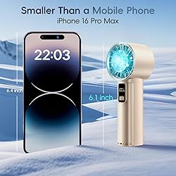 PANERGY High Speed Handheld Fan with Ice