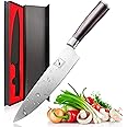 imarku Chef Knife 8 inch, High-Carbon Stainless Steel Pro Kitchen Knife with Ergonomic Handle and Gift Box, Chef's Knives for Professional Use, Best Gifts for Women Men