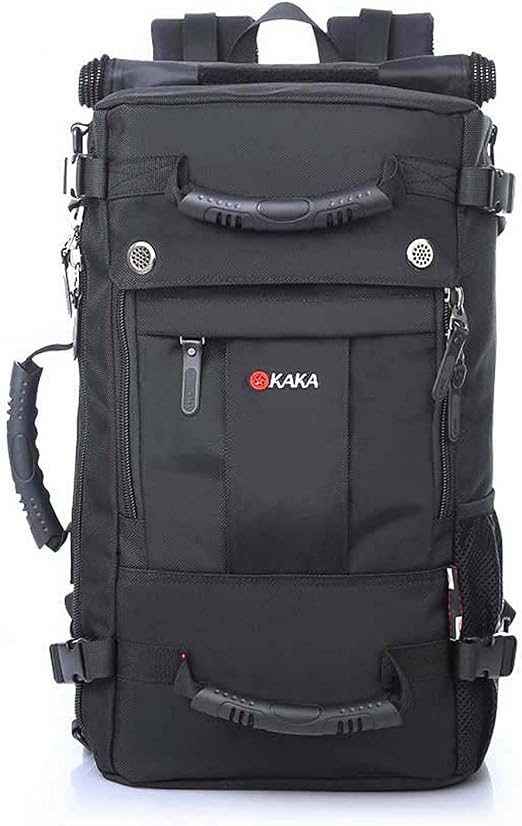 Sac à Dos De Randonnée 50L Imperméable WoneNice - Avec Housse De Pluie, Pour Trekking, Camping - 4