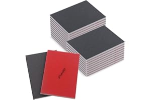 LOUZAGO 20 Pcs 400 Grit Sanding Sponge, Wet Dry Sanding Block Sandpaper Sponge, Soft Foam Sand Block Washable & Reusable Sanding Pads for Metal Wood Drywall Polishing