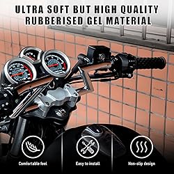 Gasedin 2 PCS Motorcycle Hand Grips, 7.8" Anti-Slip