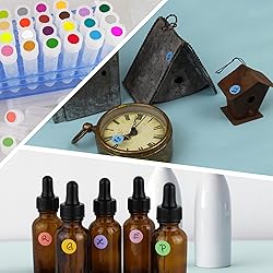 ChromaLabel 1/2 Inch Circle Sticker Labels, High