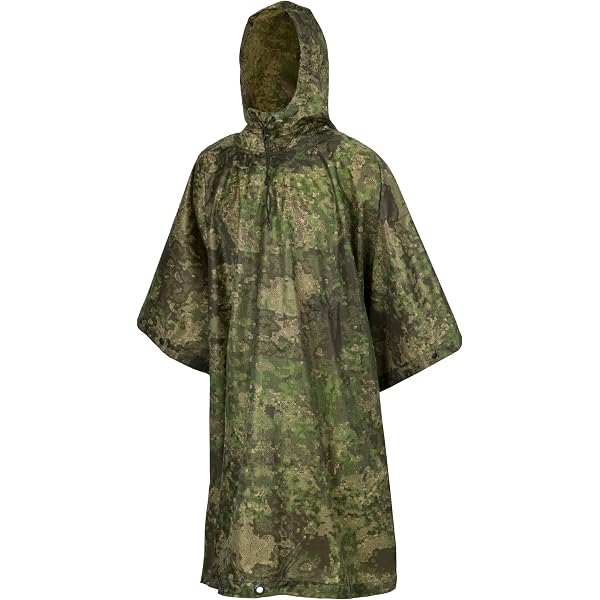 Mantella Poncho Snugpak Enhanced Patrol WGTE – Impermeabile, Leggera (360g), Con Cappuccio E Tasca, Per Escursionismo E Campeggio
