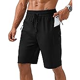 FOGFIRE Mens Swim Trunks 7 Inch Board Shorts Bathing Suit Swimwear with Zipper Pockets No Liner Quick Dry for Beach Swimming