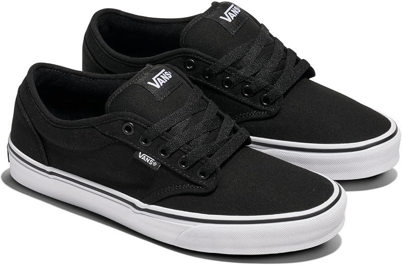 Atwood Sneaker Homme, Canvas Black White, 43 EU