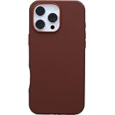 OtterBox iPhone 16 Pro Max Symmetry Series Cactus Leather for MagSafe - Rich Adobe Brown