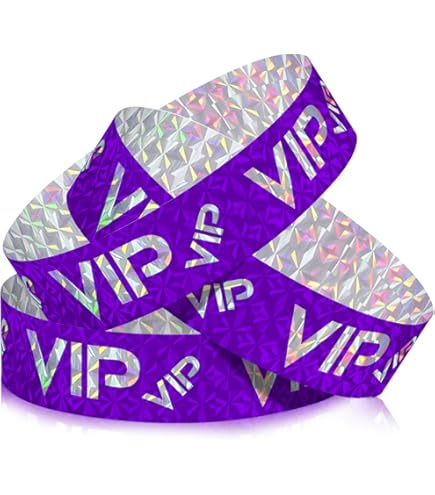 300 Pieces Neon Blue Paper Wristbands - Waterproof, Tear-Resistant For Events & Parties