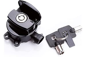 CHERN YUEH Ignition Switch for 11-17 Harley-Davidson Dyna Softail Fat Bob Road King 71517-11 (Black)