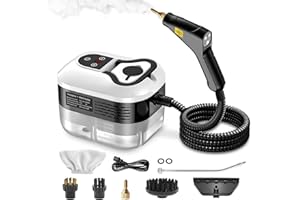 SRGARH High Pressure Steam Cleaner, Portable High Temp Bathroom Power Steamer Cleaning Machine Steam Cleaner For Home Use Kitchen Grease Car Cleaning
