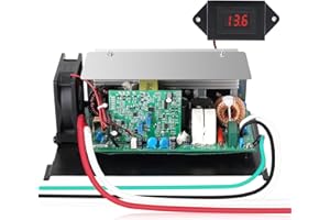 SUPLIFE WF-8955-MBA with Battery Voltmeter,55 Amp Rv Power Converter,Three Stages Smart Charge for RV Lead-Acid Battery,Compatible with WF-8955-MBA,WF-8955-AD-MBA