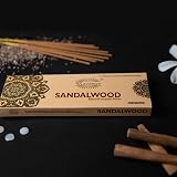 raajsee Sandalwood Incense Sticks 100g - 100% Pure Natural Hand Rolled view 2