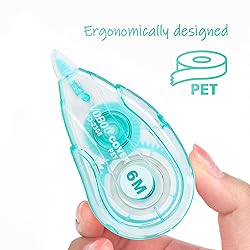 Vobou White Correction Tape, Easy To Use Applicator