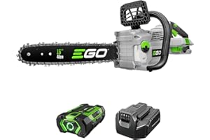 EGO POWER+ Chain Saw, 16” Battery Powered Chainsaw, Electric Cordless, Includes 56V 2.5Ah Battery and Charger – CS1611