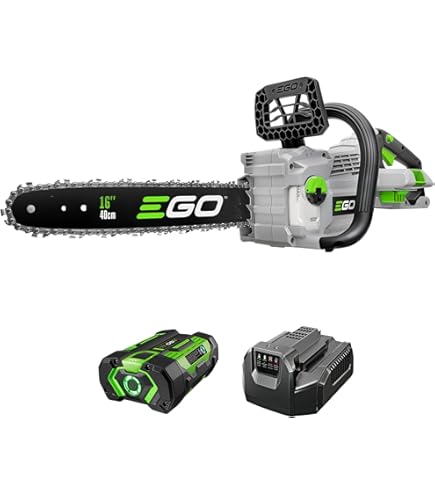 Amazon.com: EGO Power+ 16-Inch 56-Volt Cordless Chainsaw Bundle