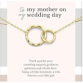 HOPE LOVE SHINE - Mom Wedding Gift from Bride - Mother of the Bride Necklace, Jewelry 16+2"
