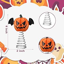 Halloween Pumpkin Skull Ghost Miniature Tree Topper
