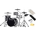Roland VAD504 V-Drums Acoustic Design Electronic Drum Set Bundle with 3.5mm Audio Cable, Drumstick Bag, 3 Pairs of Drumsticks, and Austin Bazaar Polishing Cloth