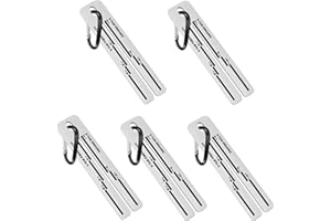 LAIWOO 4/09 Shingle Gauge, Measuring Tool for Roof Shingle, Shingle Gauge with Carabiner Roofing Tools and Equipment for Measuring and Analyzeing The Thickness of Roof Tiles (5, 5pack)