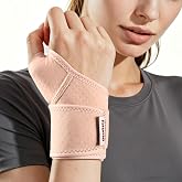 Fitomo Wrist Brace with Soft-Touch Fabric, Breathable Compression Support | Mild Carpal Tunnel Support , Adjustable Compression Wrist Wrap , Typing, Office Work &amp; Daily Wear (Not for Thumb)