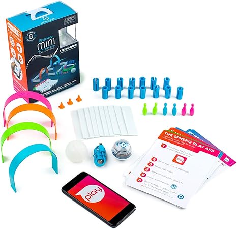 Amazon Sphero Mini Activity Kit 知育 Steam おもちゃ スマートトイ プログラミングできるロボティックボール キット 日本正規代理店品 プログラミング ロボティクス おもちゃ