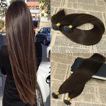 Amazon Com 22 Virgin Brazilian Human Hair Prebonded Hair