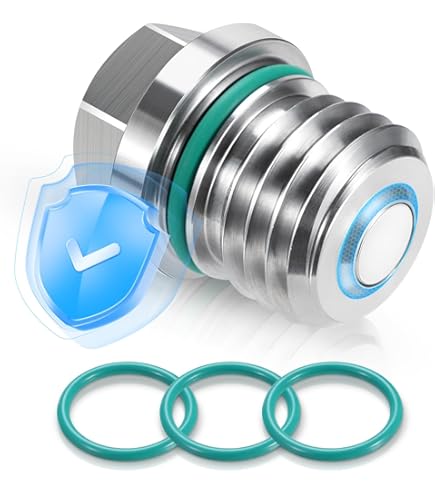 Amazon.com: Kawasaki Genuine 92066-0774 & 670D2016 Oil Drain Plug