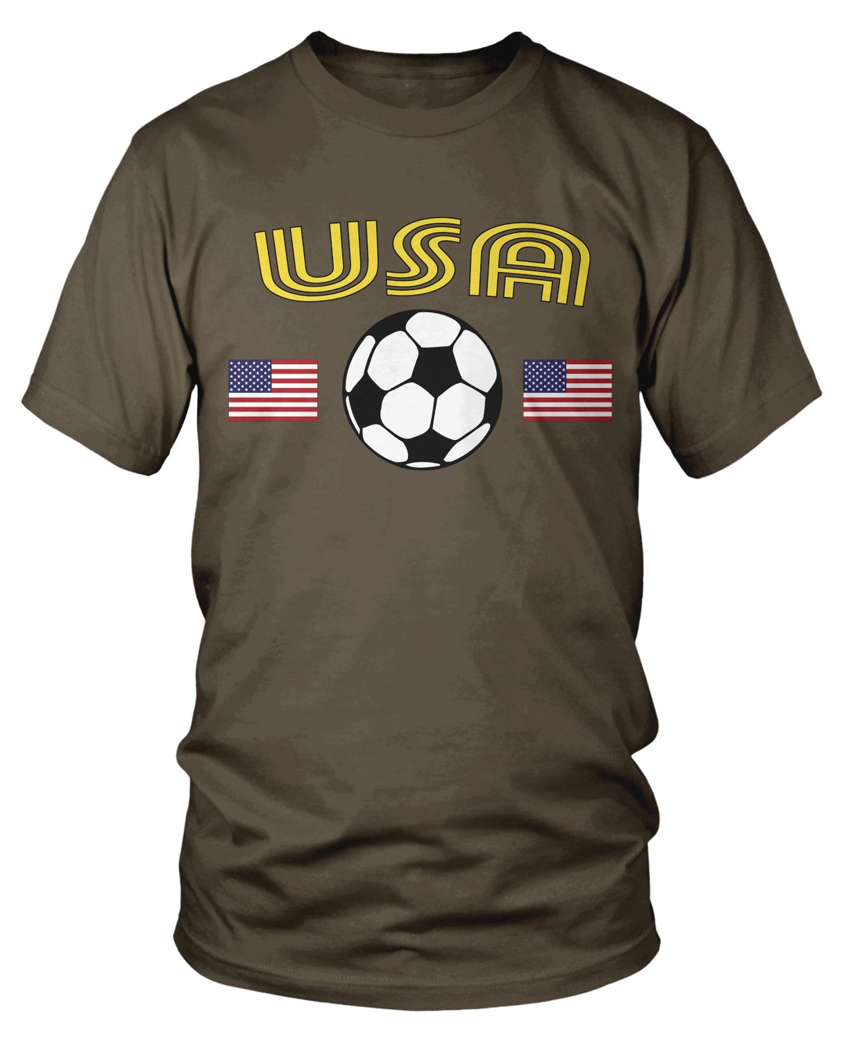 Usa Soccer American United States Football T Shirt 3539 Seknovelty