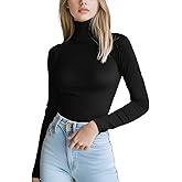 IVOVFANZY Women's Turtleneck Long Sleeve Shirts Thermal Base Layer Underwear Tops Lightweight Undershirt