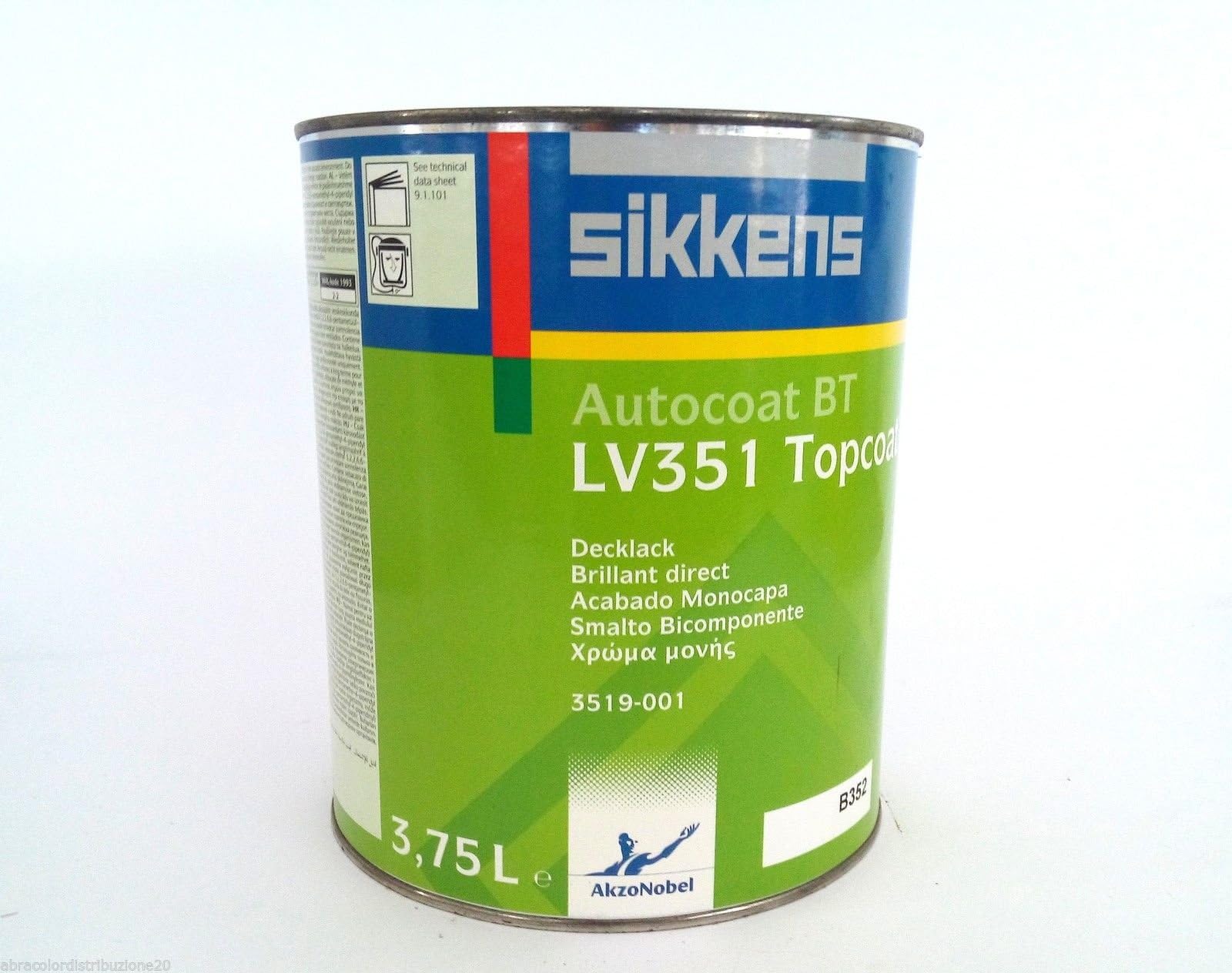 SikkensAUTOCOAT LT 3,75 BT LV 351 TC RM B362