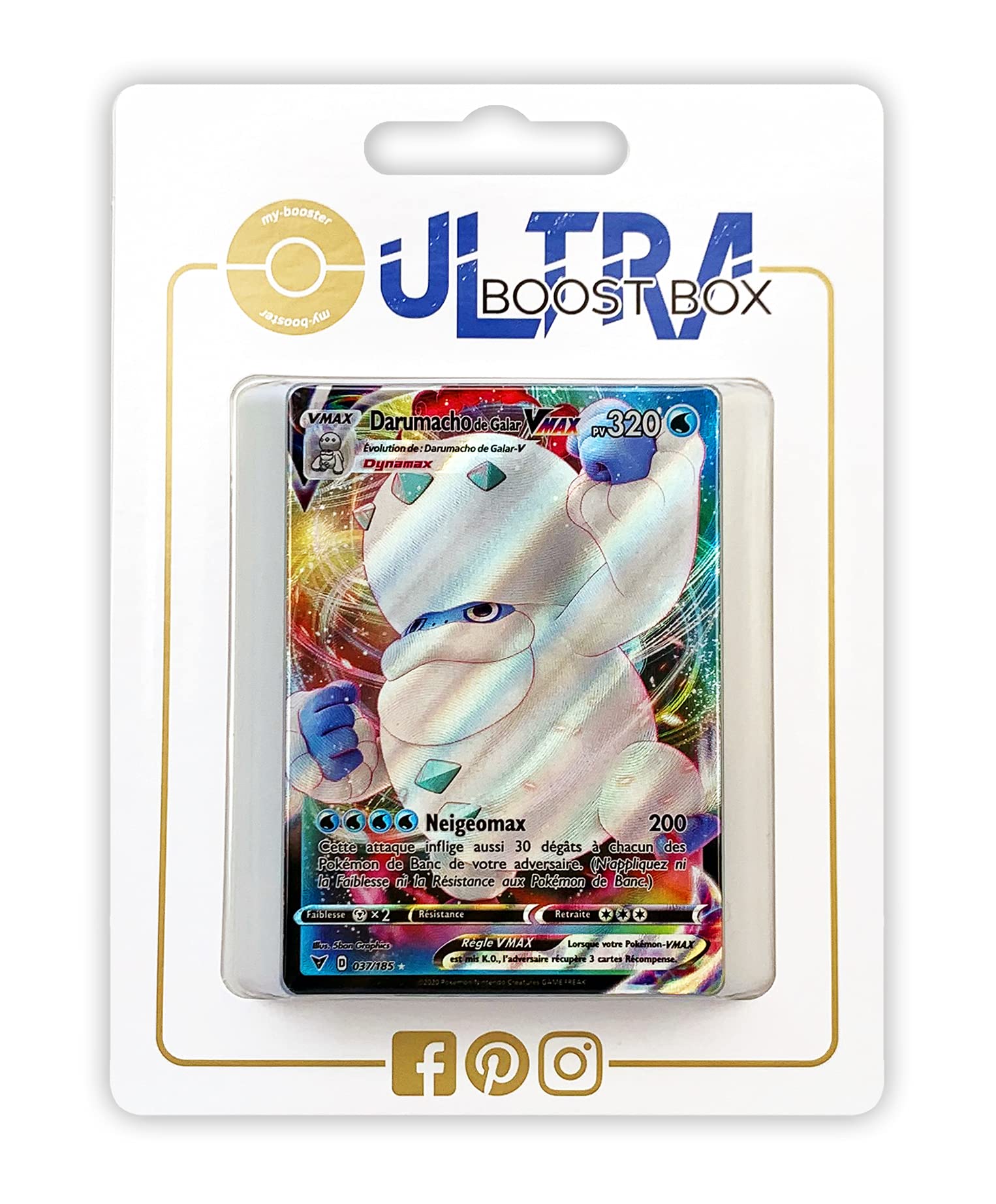 my-booster 1 SWSH04-FR-37 Pokemon Cards