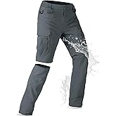 Mens Hiking Pants Convertible Lightweight Quick Dry Zip Off Waterproof Outdoor Travel Fishing Hunting Pants