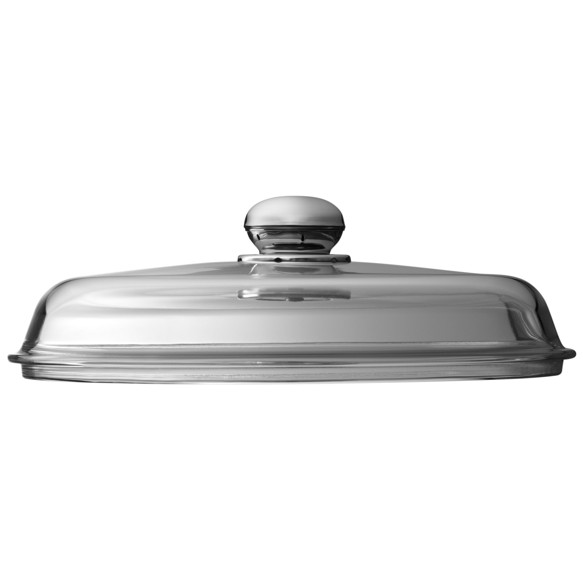 Silit5328.3061.01 High Lid with Metal Knob for Pots and Pans with 28 cm Diameter