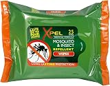 Xpel Insect Mosquito Repellent Wipes Tropical Formula 25 (6) view 2