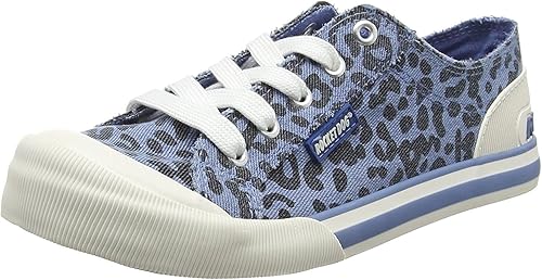 rocket dog leopard sneakers