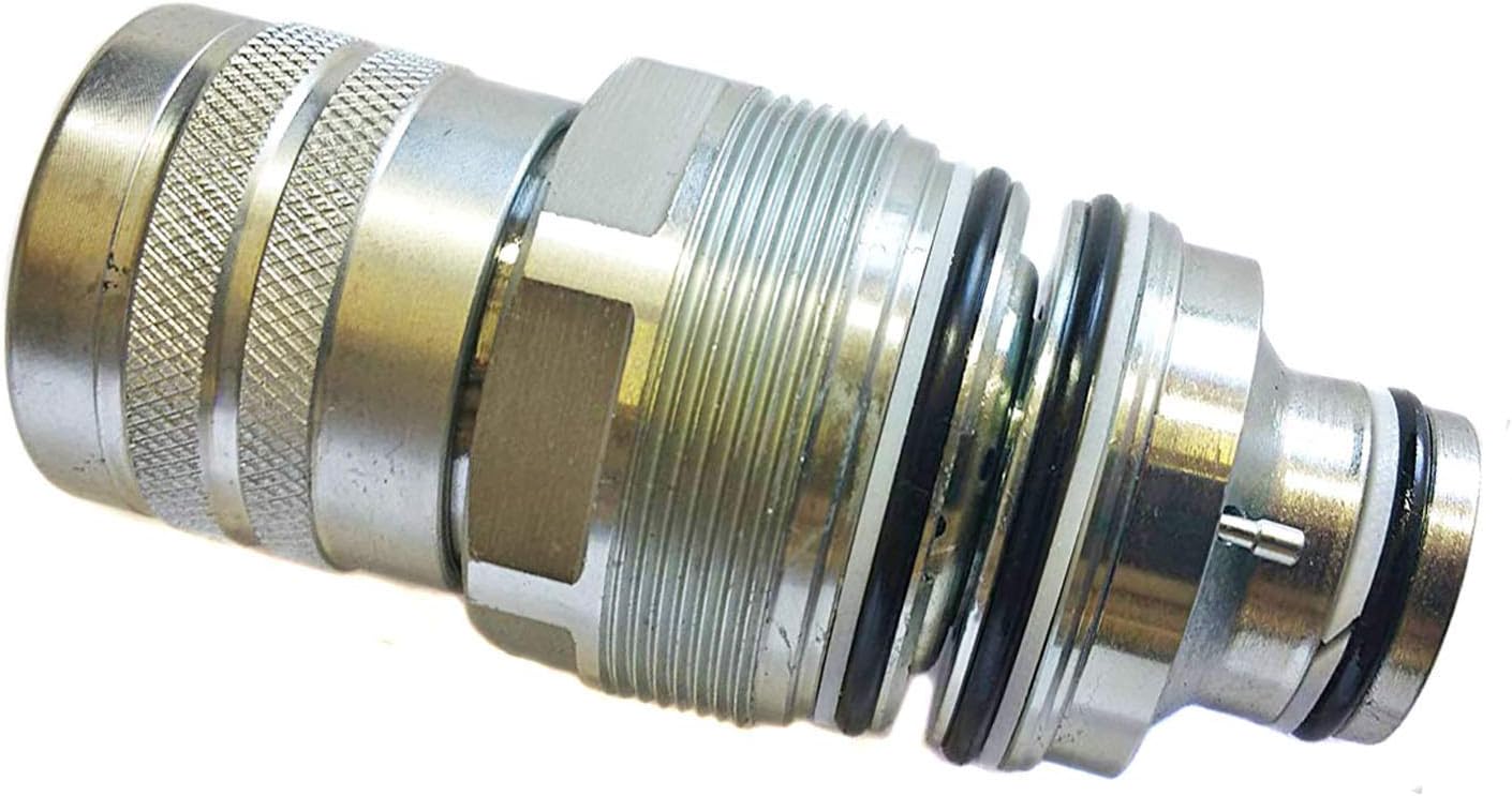 Mover Parts Female Hydraulic Coupler 84390118 for Case SR130 SR150 SR175 SR200 SR210 SR220 SR250 SV185 SV250 SV300 TR270 TR310 TR320 TV380 New Holland C227 C232 C238 L213 L215 L218 L220 L221 L223