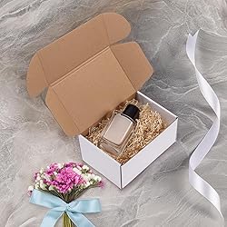 HORLIMER 9x6x4 Shipping Boxes Set of 30, White