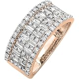 Dazzlingrock Collection 0.10 Carat Diamond Pendant In 14K Gold - Ladies' Bar Shape Necklace With Chain - View #4