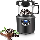 CHENGGUAN Home Coffee Bean Roasting Machine,Automatic Hot Air Coffee Roaster with Led Display and Visual Window,Peanuts Nuts
