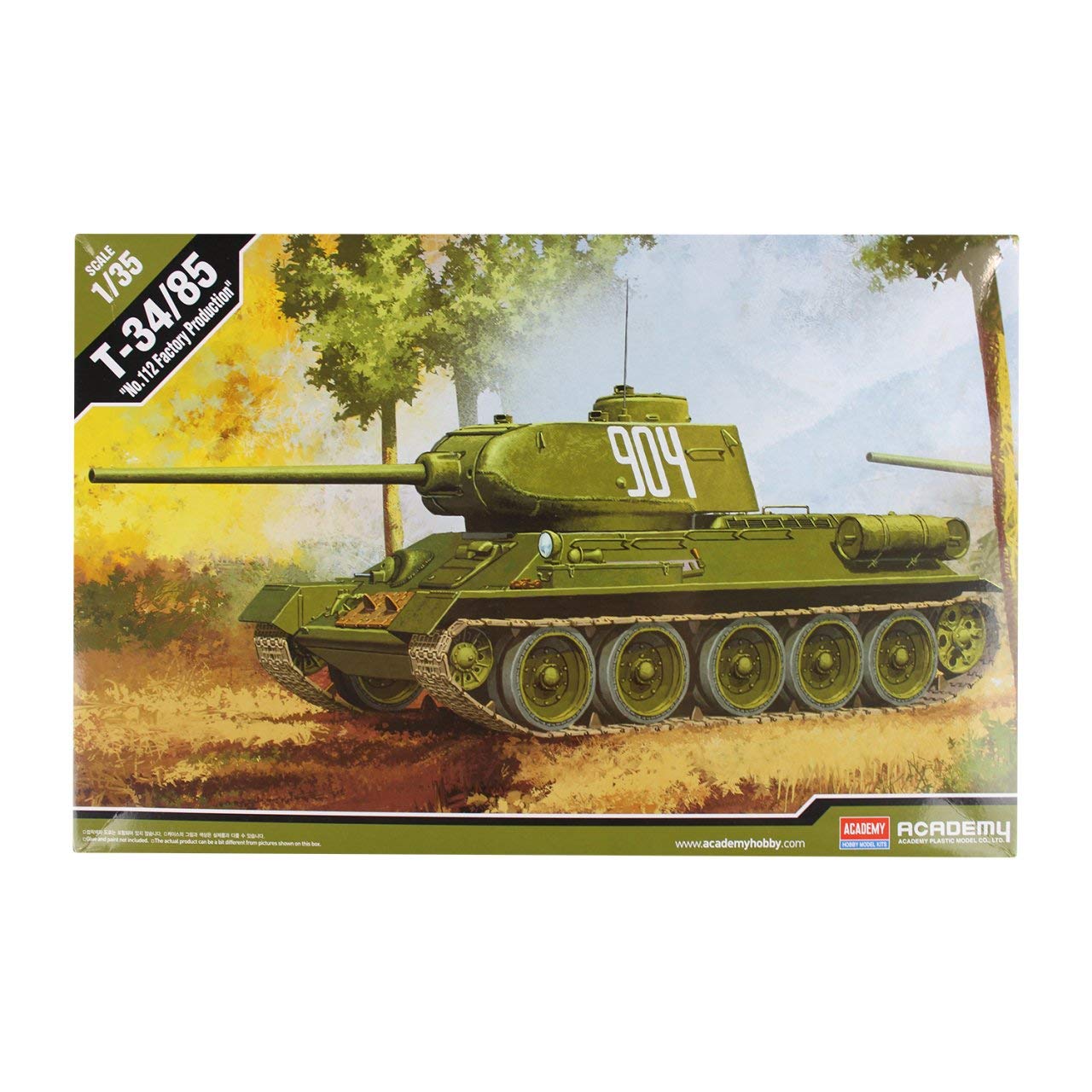Academy AC13290-1/35 T-34/85 112 Factory Production 13290