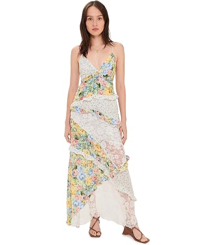 for love and lemons asymmetrical dress & Women's Elea Mini Dress, Yellow/Blue, xs at Amazon Women's Clothing store Color:As Picture Navy Western chic back fastening allows for How to change the