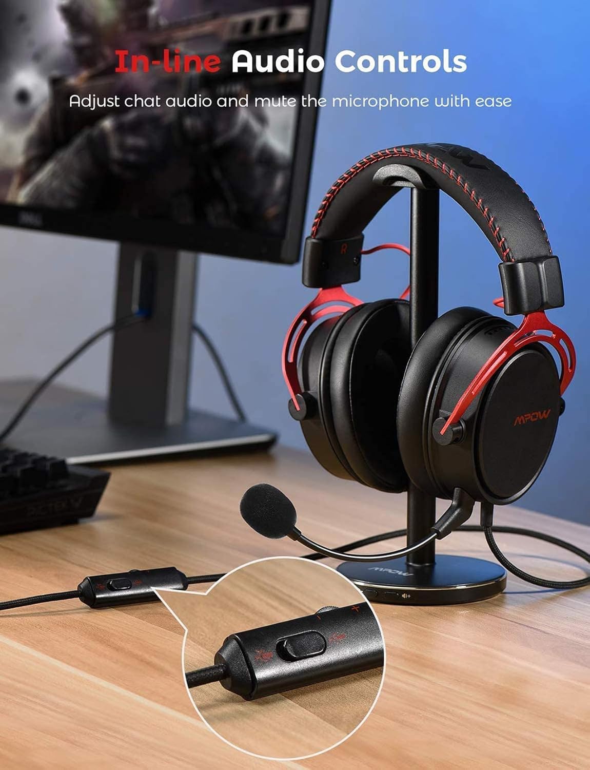 Casques Et Ecouteurs Casque De Chat De Jeu Ps4 Xbox Casque De Jeu Pour Pc Ps4 Casque Avec Micro Antibruit Mpow Air Se Casque Gaming Avec Son Surround 3d High Tech Lemoncitylive Com