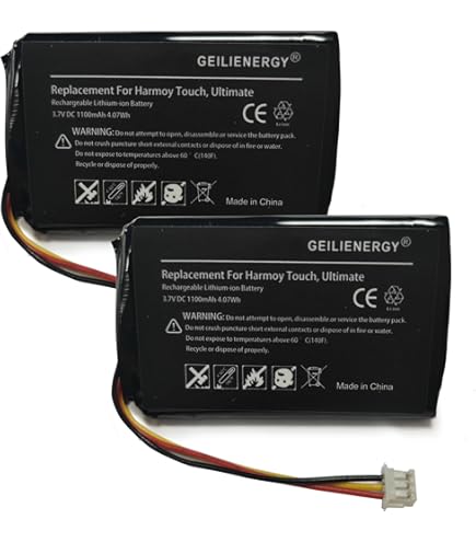 Akku500 Akku  3,7 V , Akku Für Logtech Fernbedenungen Harmony 1000 1100 Wie M12b K398 190582 0000 L Lu18 F12440056