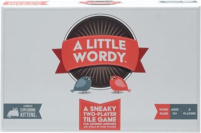 Exploding Kittens A Little Wordy 2 Players Word Game Ages 10+ 15 Minutes