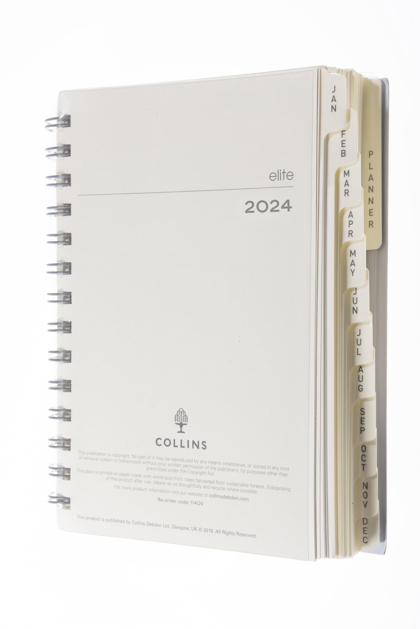 Collins Elite Compact Day Per Page Refill 2024 1140R-99.24