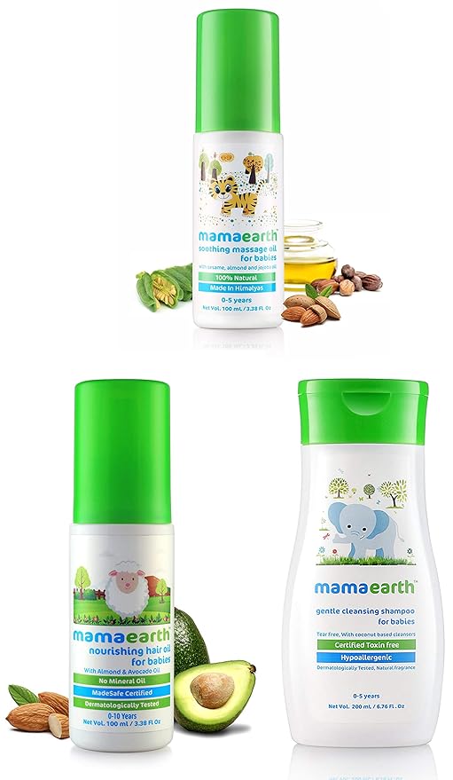 mamaearth soothing massage oil