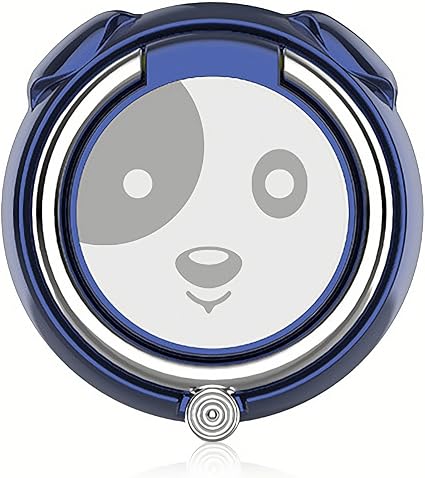 Amazon 犬 スマホ リング 落下防止 ホールドリング スタンド 軽量 薄型 安定 指輪型 磁石 車載ホルダー 併用可能 スマホリング Dog ワン ペット いぬ わんかお ブルー Pr Smring08 Fa Bl ホールドリング 通販