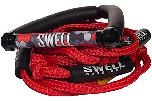 SWELL WAKESURF CREATOR Pro Wakesurf Rope - 24' 3 Section 3/4" Line