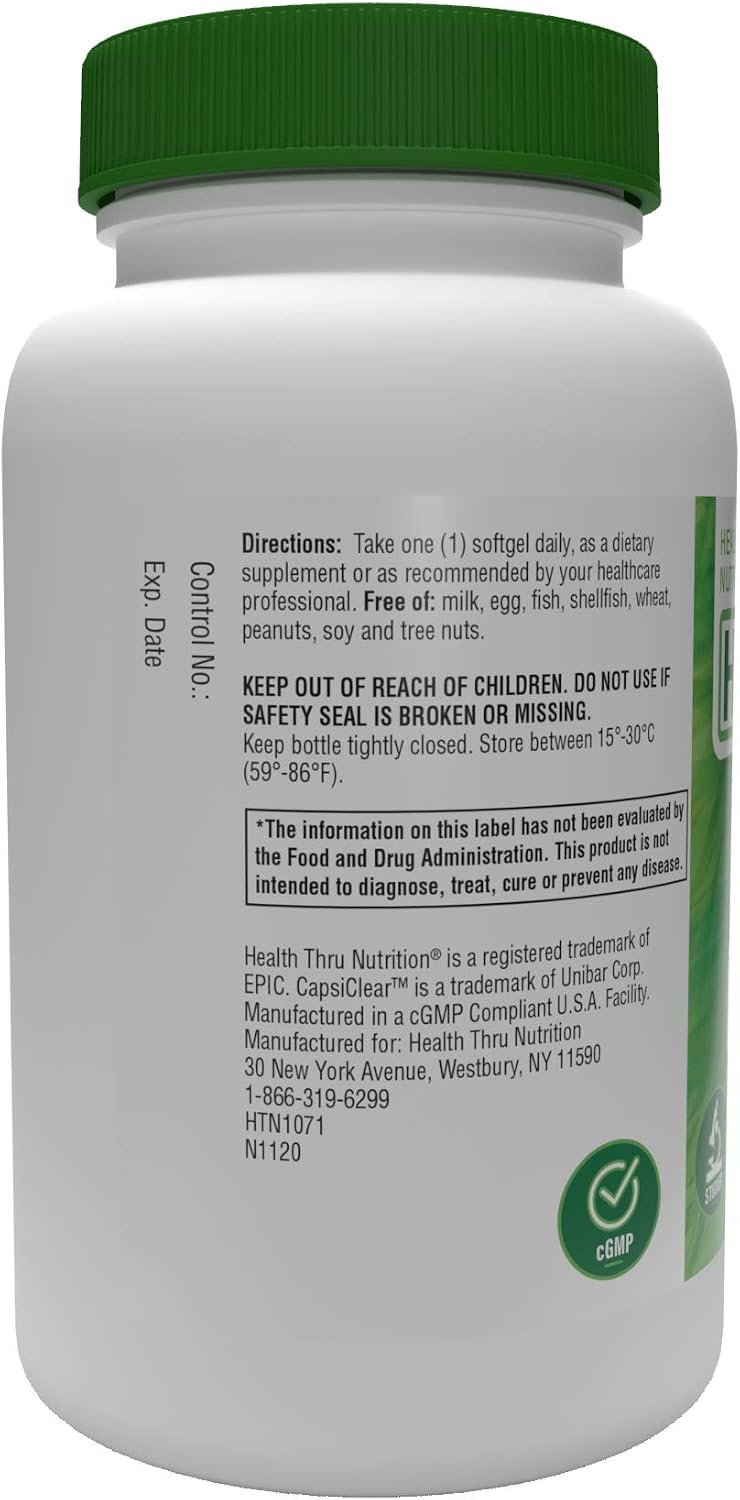 Health Thru Nutrition Capsanthin 40mg - Ultimate Eye Supplement, 30 count (Pack of 1) - Image 4