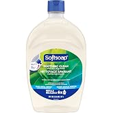 Softsoap Soothing Clean Hand Soap Refill, Aloe Vera Fresh Scent, 50 fl oz | Liquid, Paraben-Free, Phthalate-Free, Washes Away Germs, for Bathroom &amp; Kitchen, Daily Handwashing, Gentle on Hands