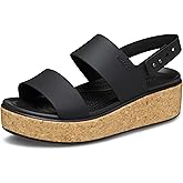 Crocs Women's Brooklyn Cork Low Wedge